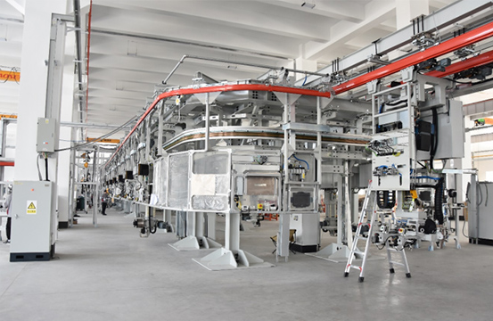 Transmission assembly line